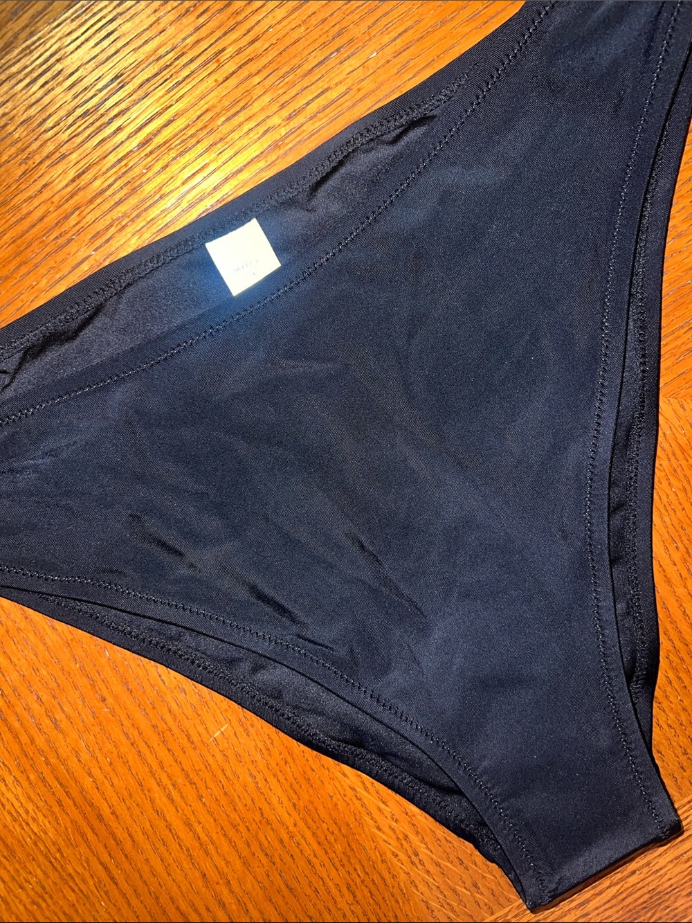 Black Colloyes Bikini Bottom - Classic Low Rise Size medium B35